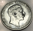 Niemcy 2 Marki Zwei Mark 1905 Prusy SREBRO