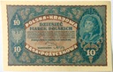 1919 10 Dziesięć Marek Polskich II Serja BU (nr 2)