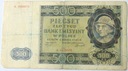 1940 500 zł Pięćset Złotych seria A Góral (nr 1)