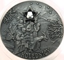20 zł złotych 2001 Kolędnicy SREBRO