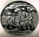 20 zł złotych 2001 WIELICZKA Kopalnia Soli w Wieliczce SREBRO