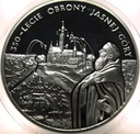 20 zł złotych 2005 350-lecie obrony Jasnej Góry Częstochowa SREBRO