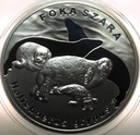 20 zł złotych 2007 Foka Szara Foki SREBRO