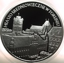 20 zł złotych 2007 TORUŃ Miasto Średniowieczne w Toruniu SREBRO