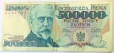 1990 500000 zł złotych Sienkiewicz seria AA