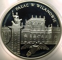 20 zł złotych 2000 WILANÓW Pałac w Wilanowie SREBRO