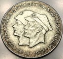200 zł złotych 1975 XXX rocznica zwycięstwa nad faszyzmem SREBRO