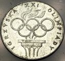200 zł złotych 1976 Olimpiada Montreal SREBRO