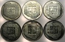 LOT zestaw 6 x 200 zł 1974 XXX lat PRL SREBRO