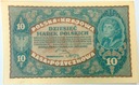 1919 10 Dziesięć Marek Polskich II Serja BT