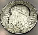 5 zł złotych 1933 Głowa Kobiety Polonia Babka SREBRO (nr 1)