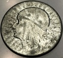 5 zł złotych 1934 Głowa Kobiety Polonia Babka SREBRO (nr 2)