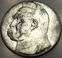 10 zł złotych 1935 Józef Piłsudski SREBRO (nr 1)