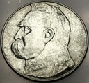 10 zł złotych 1936 Józef Piłsudski SREBRO (nr 1)