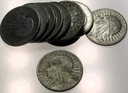 LOT ZESTAW 10 x 2 zł Głowa Kobiety SREBRO