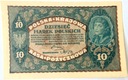 1919 10 Dziesięć Marek Polskich II Serja BU (nr 1)