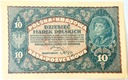 1919 10 Dziesięć Marek Polskich II Serja BU (nr 3)