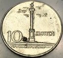 10 zł złotych 1966 MAŁA Kolumna Zygmunta Warszawa (nr 2)