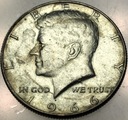 USA 1/2 Dolara 1966 Half Dollar Liberty JFK John F Kennedy SREBRO
