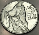 5 zł pięć złotych z Rybakiem 1960 Rybak