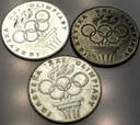 LOT zestaw 3 x 200 zł 1976 Olimpiada SREBRO