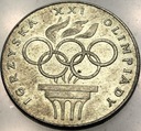 200 zł złotych 1976 Olimpiada Montreal SREBRO (nr 1)