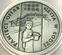 20 zł złotych 2004 GETTO Pamięci ofiar Getta w Łodzi SREBRO