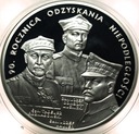 20 zł złotych 2008 NIEPODLEGŁOŚĆ 90 rocznica odzyskania niepodległości