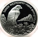 20 zł złotych 2008 Sokół Wędrowny Zwierzęta Świata SREBRO (nr 1)