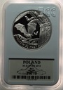 20 zł złotych 2010 Podkowiec Mały nietoperz Zwierzęta Świata SREBRO (nr 2)