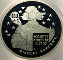 20 zł złotych 1995 Mikołaj Kopernik ECU SREBRO