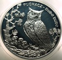 20 zł złotych 2005 Puchacz Zwierzęta Świata SREBRO
