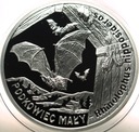 20 zł złotych 2010 Podkowiec Mały nietoperz Zwierzęta Świata SREBRO