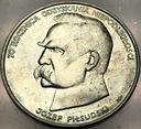 50000 zł złotych 1988 Piłsudski Niepodległość SREBRO