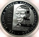 10 zł złotych 2007 Karol Szymanowski SREBRO
