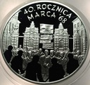 10 zł złotych 2008 MARZEC 1968 40 rocznica marca '68 SREBRO (nr 2)