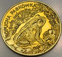 2 zł złote 1998 Ropucha paskówka Zwierzęta Świata
