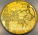 2 zł złote 1998 Skłodowska Polon i Rad