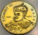 2 zł złote 1998 Zygmunt III Waza