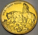 2 zł złote 1999 Wilk Wilki Zwierzęta Świata