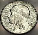 10 zł złotych 1932 Głowa Kobiety Polonia Babka SREBRO (nr 1)