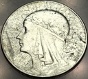 10 zł złotych 1933 Głowa Kobiety Polonia Babka SREBRO
