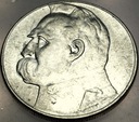 10 zł złotych 1937 Józef Piłsudski SREBRO