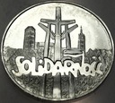 100000 zł złotych 1990 Solidarność TYP A uncja 1 oz SREBRO