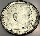Niemcy 2 marki Reichsmark 1937 Hindenburg SREBRO (nr 1)