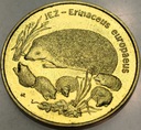 2 zł złote 1996 Jeż Jeże Zwierzęta Świata