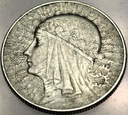 5 zł złotych 1934 Głowa Kobiety Polonia Babka SREBRO