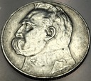 10 zł złotych 1938 Józef Piłsudski SREBRO