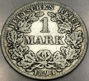 Niemcy 1 marka 1893 SREBRO
