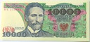 1988 10000 zł złotych Wyspiański, seria BS (nr 1)